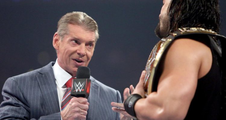 Vince McMahon, el “jefe” de la WWE.