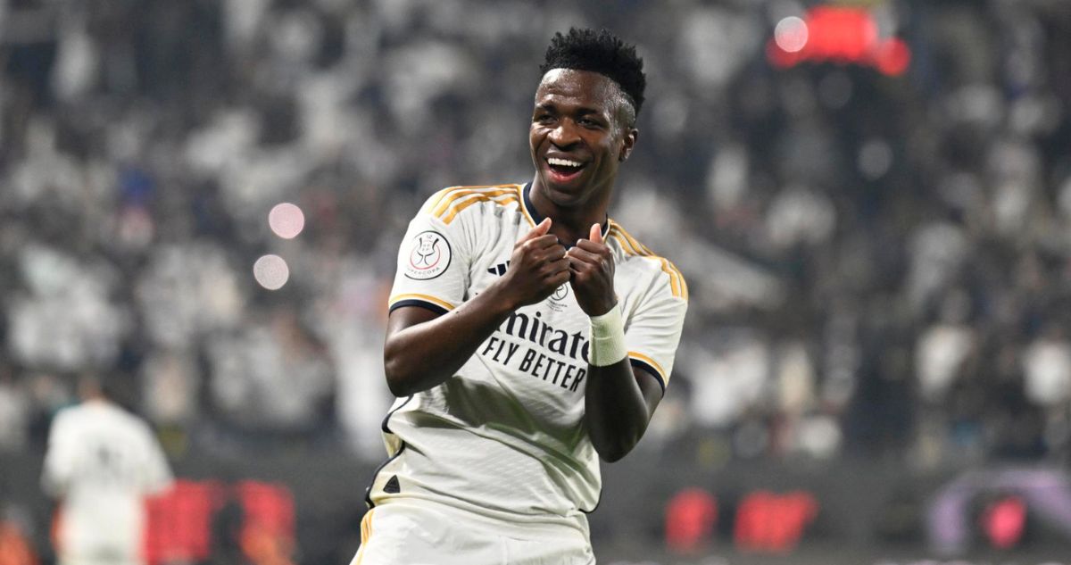 Vinicius y un triplete ante Barcelona en solo 38 minutos por la Supercopa de España