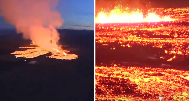 Islandia registra nueva erupción de volcán y amenaza con llegar a localidad por avance de la lava
