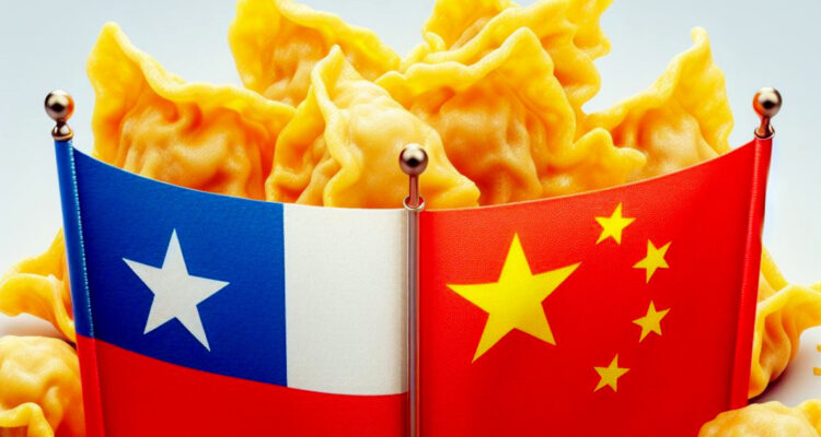 Wantán en China versus en Chile y en Latinoamérica