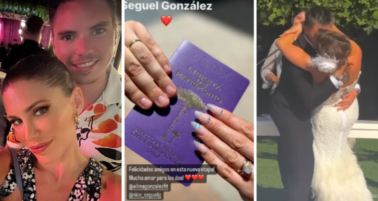 Así fue el matrimonio de Wilma González y Nicolás Seguel: la pareja se casó tras 5 años de noviazgo
