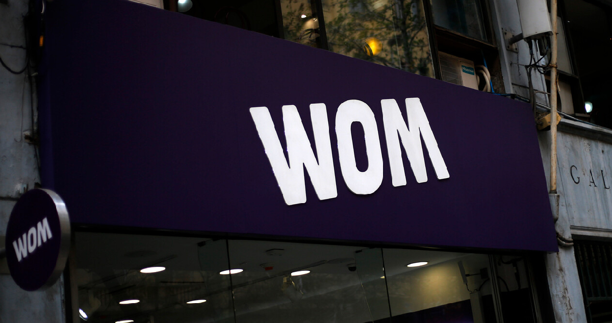 frontis de una tienda wom