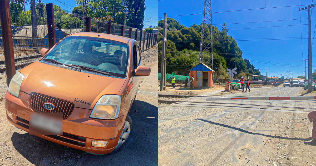 Robo de auto desata persecución policial y enfrentamiento a disparos en Concepción: hay 3 detenidos