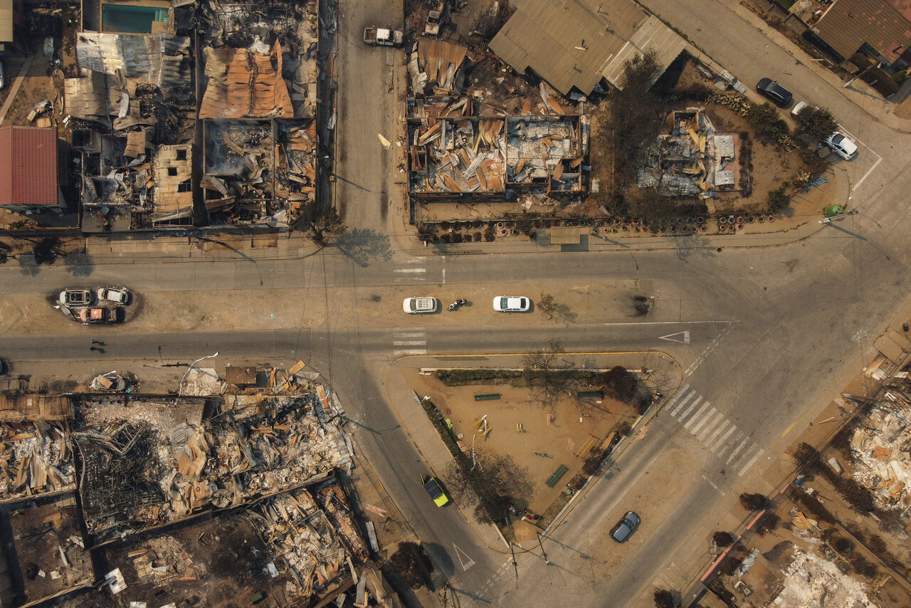 Anuncian término de restricción vehicular en comunas afectadas por incendios en región de Valparaíso