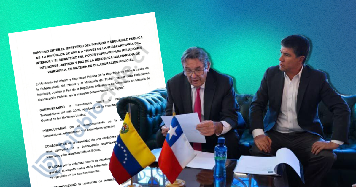 ¿Qué dice el acuerdo de colaboración entre Chile y Venezuela?: revisa acá el documento