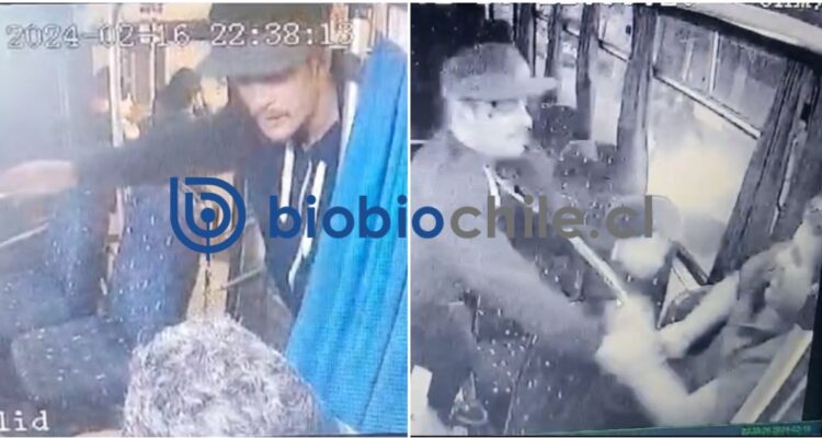 Agresión a conductor en Penco: sujeto lo atacó tras negarse a pagar totalidad de pasaje