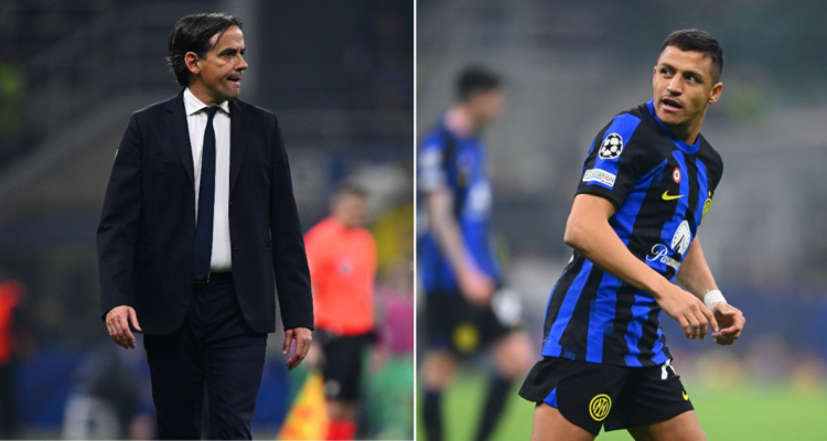 Las contradicciones de Simone Inzaghi con Alexis Sánchez.