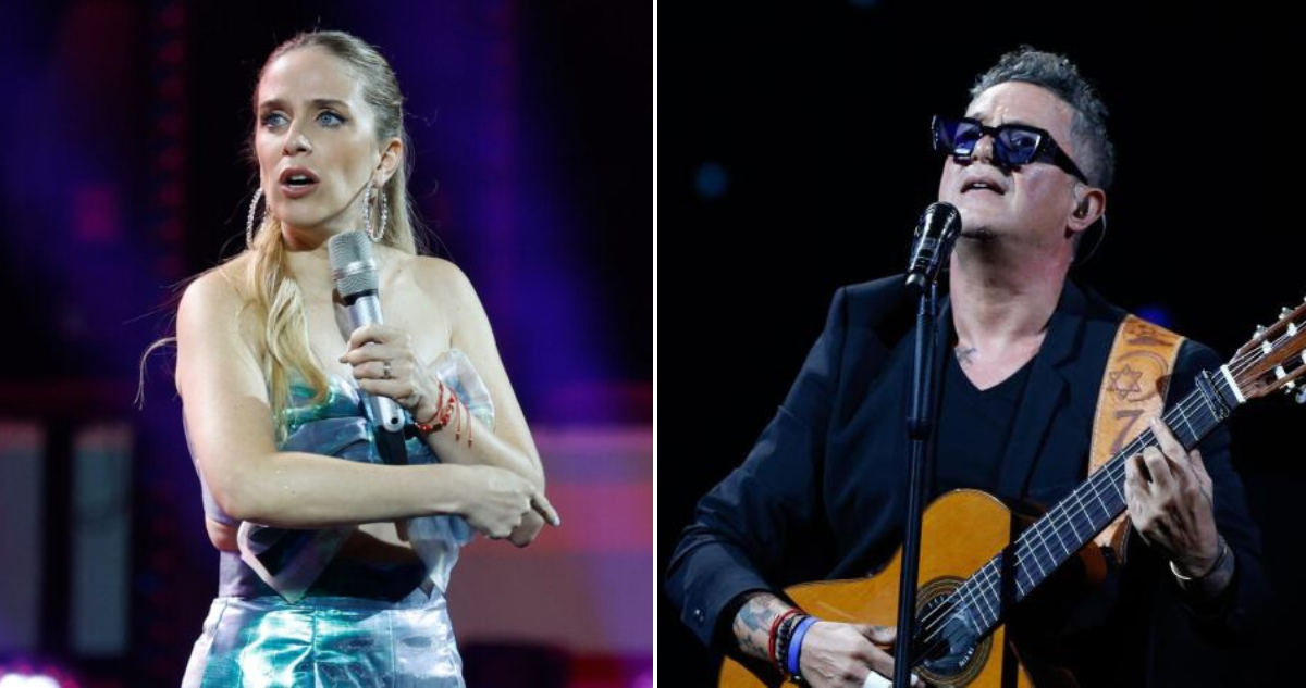 Alison Mandel y Alejandro Sanz