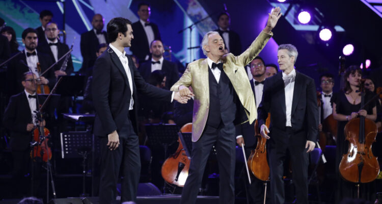 Andrea Bocelli en el Festival de Viña del Mar