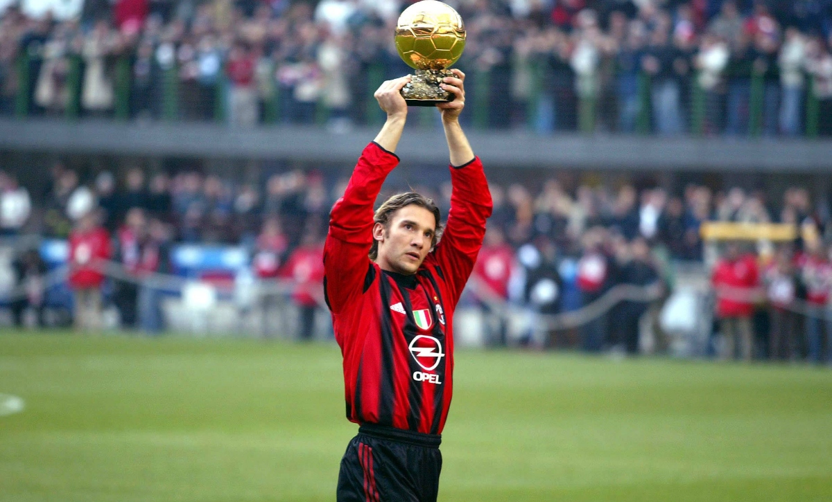 Andriy Shevchenko y el Balón de Oro 2004