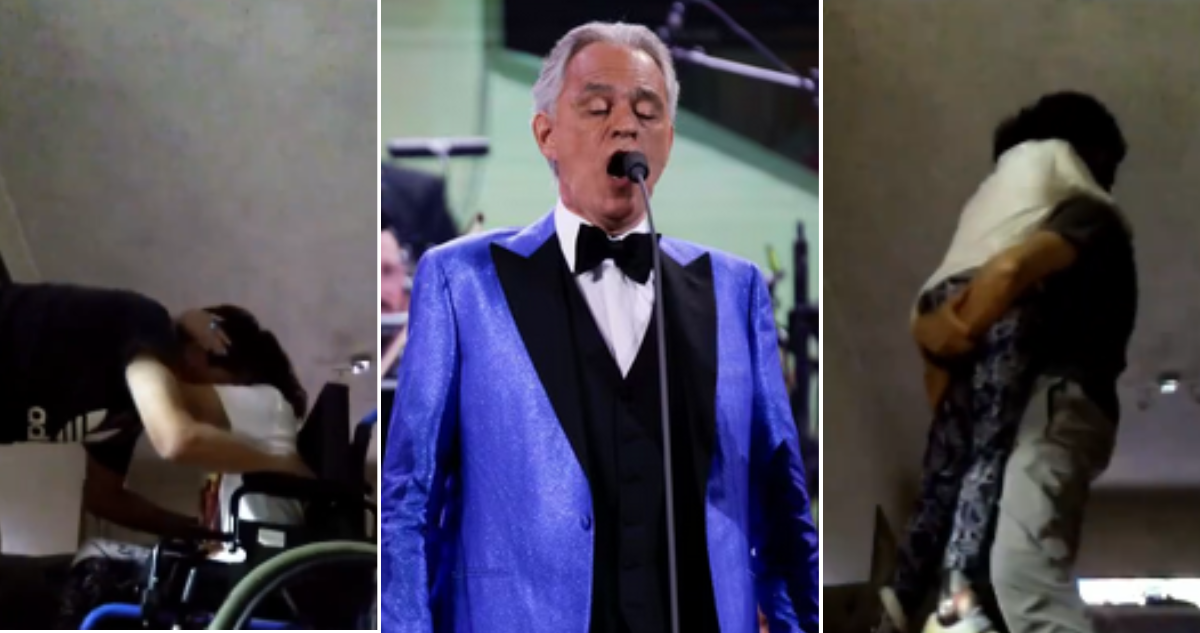 Andrea Bocelli, padre e hija
