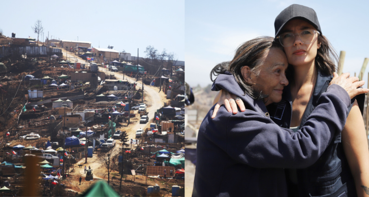 Gobierno acusa mucha desinformación luego que vecinos afectados por incendios increparan a Vallejo