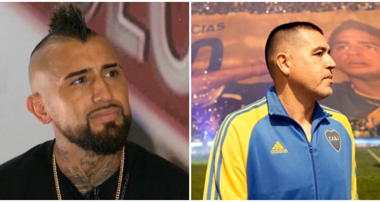 Arturo Vidal Román Boca Juniors