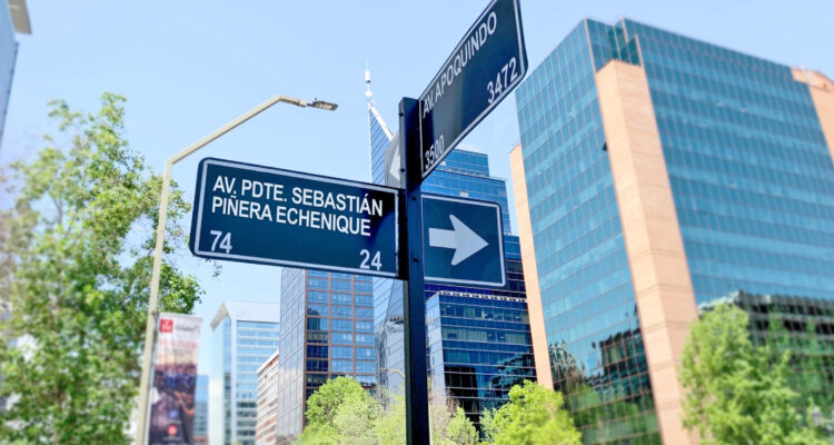 Vecinos de Las Condes apoyan con más del 60% la avenida Presidente Sebastián Piñera Echenique