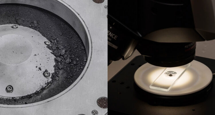 Científicos analizan muestras del asteroide Bennu y creen que es el fragmento de un planeta oceánico