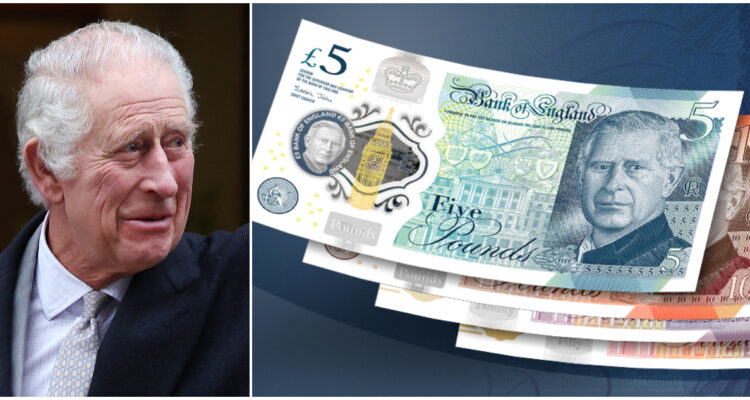 En Inglaterra se alistan para comenzar a usar el billete con el rostro del Rey Carlos III