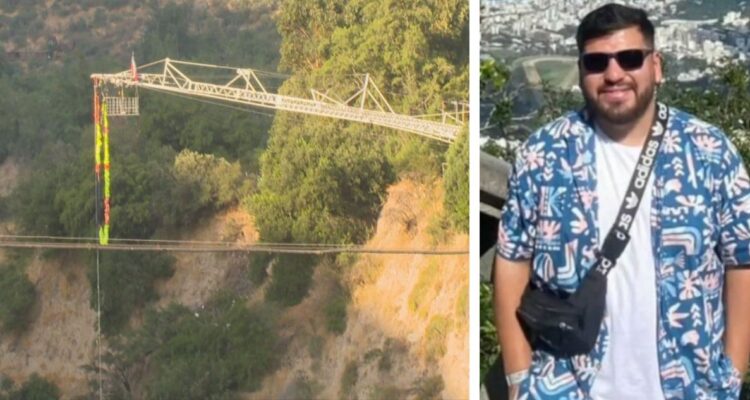 Joven denuncia que también quedó atrapado en bungee por la misma empresa del Cajón del Maipo donde murió un turista.