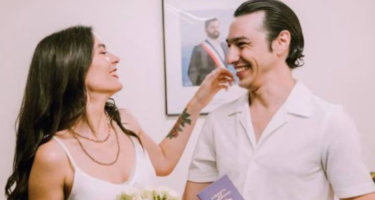 Camila Vallejo y Abel Zicavo