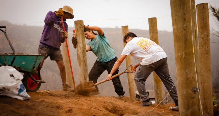 Campamentos en reconstrucción