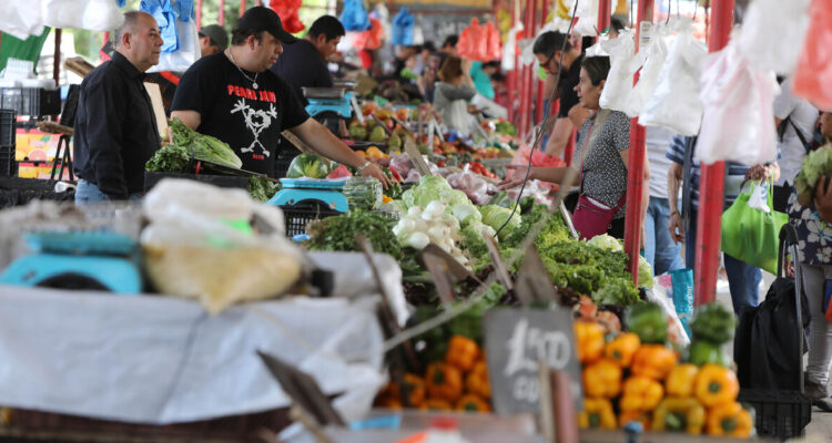 Fotografía de una feria