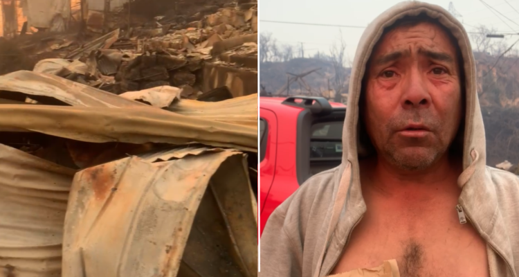 Viña del Mar: vecinos denuncian que cuerpos de víctimas de incendio no han sido retirados del lugar