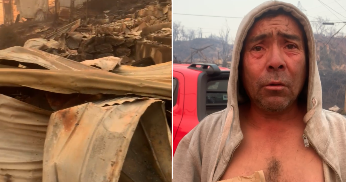 Viña del Mar: vecinos denuncian que cuerpos de víctimas de incendio no han sido retirados del lugar