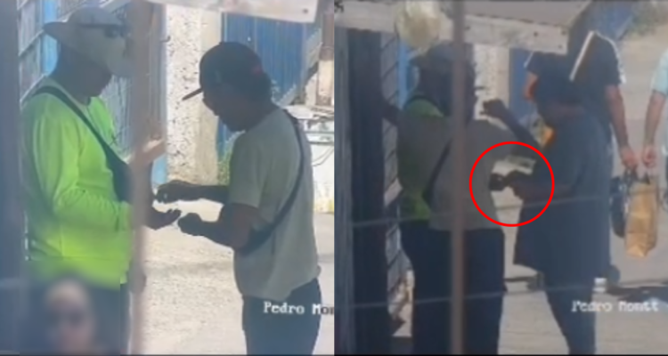 Captan a trabajador de parquímetro vendiendo droga en horario laboral en San Antonio: fue detenido