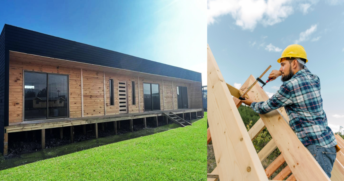 Consejos para construir una casa prefabricada en zonas húmedas y lluviosas del sur de Chile