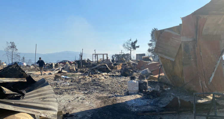 catastro viviendas afectadas por incendios