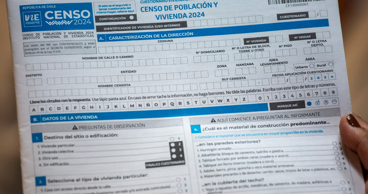 Encuesta que será utilizada por censistas en Los Ríos