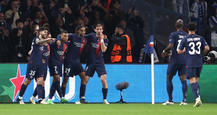PSG se impuso a la Real Sociedad por Champions League.