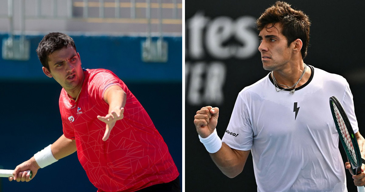 Tomás Barrios enfrentará a Cristian Garin en el ATP de Santiago.