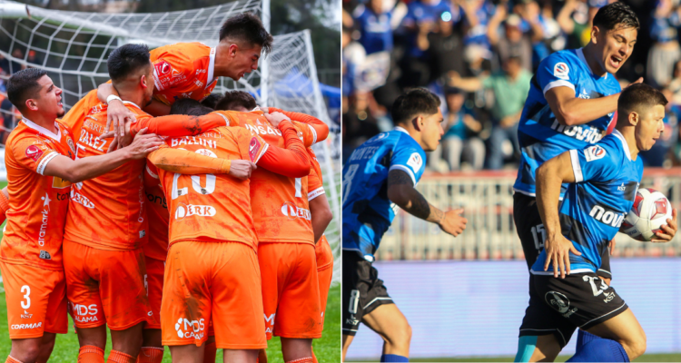 Cobreloa y Huachipato se desafían en el Campeonato Nacional.