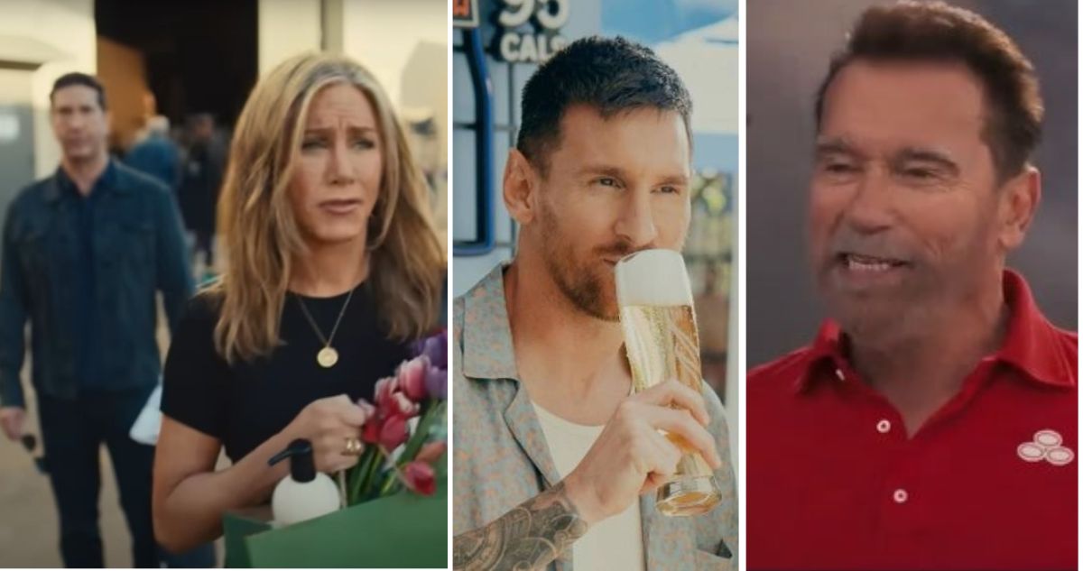 Revisa los mejores comerciales del Super Bowl 2024 con Lionel Messi, Jennifer Lopez, Ben Affleck, Jenna Ortega, Scarlett Johansson y más.