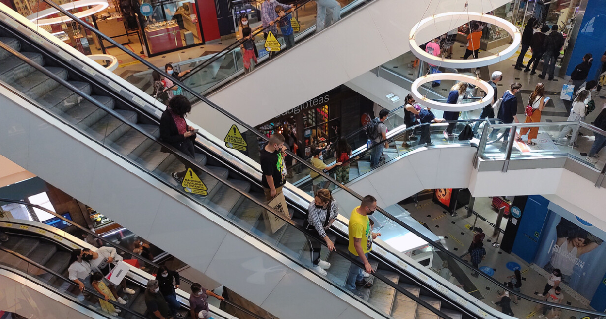 un centro comercial