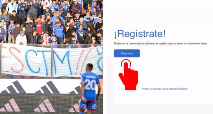 Entérate paso a paso, cómo inscribirse en el Registro Nacional de Hinchas para el partido de la Universidad de Chile y Audax Italiano, plan “piloto”.