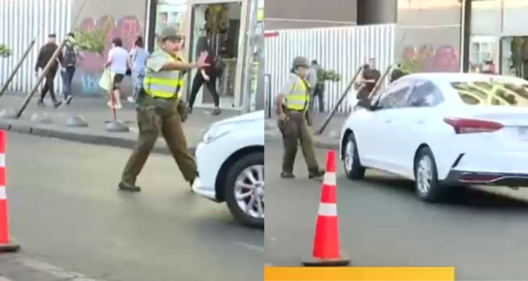 Conductor evadió fiscalización en vivo y se dio a la fuga: no habría tenido licencia de conducir