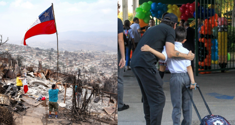 Ad portas de año escolar: Toro descarta desalojo masivo de colegios usados de albergues por incendios