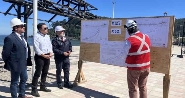 Costanera de playa Colcura en Lota