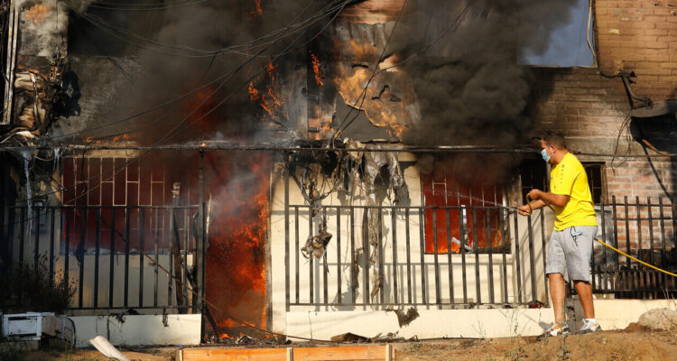 Crédito hipotecario de casa que se quemó en incendio