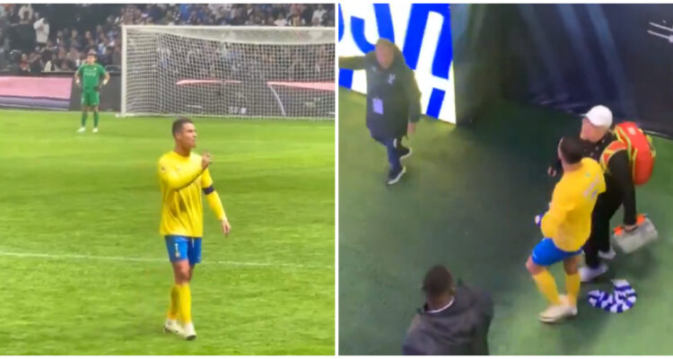 Cristiano Ronaldo furia Messi