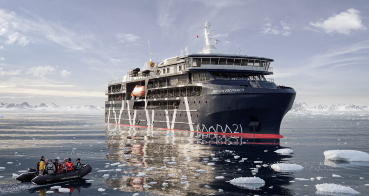 Inician construcción del primer crucero híbrido-eléctrico chileno que llevará turistas a la Antártica