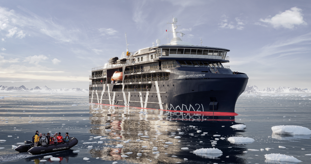 Inician construcción del primer crucero híbrido-eléctrico chileno que llevará turistas a la Antártica