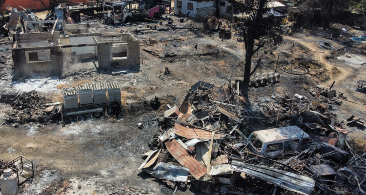 Cuerpos de víctimas de incendios forestales indentificados