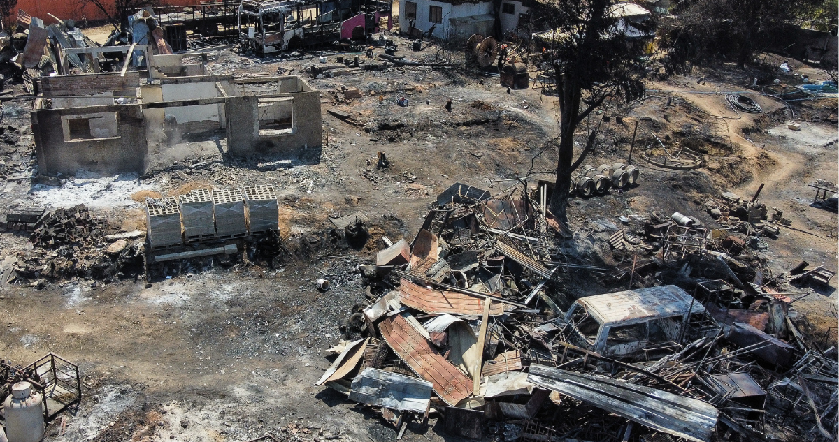 Cuerpos de víctimas de incendios forestales indentificados