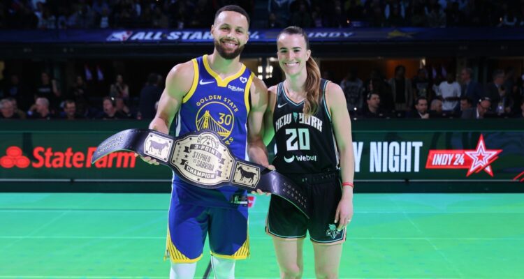 Stephen Curry y Sabrina Ionescu