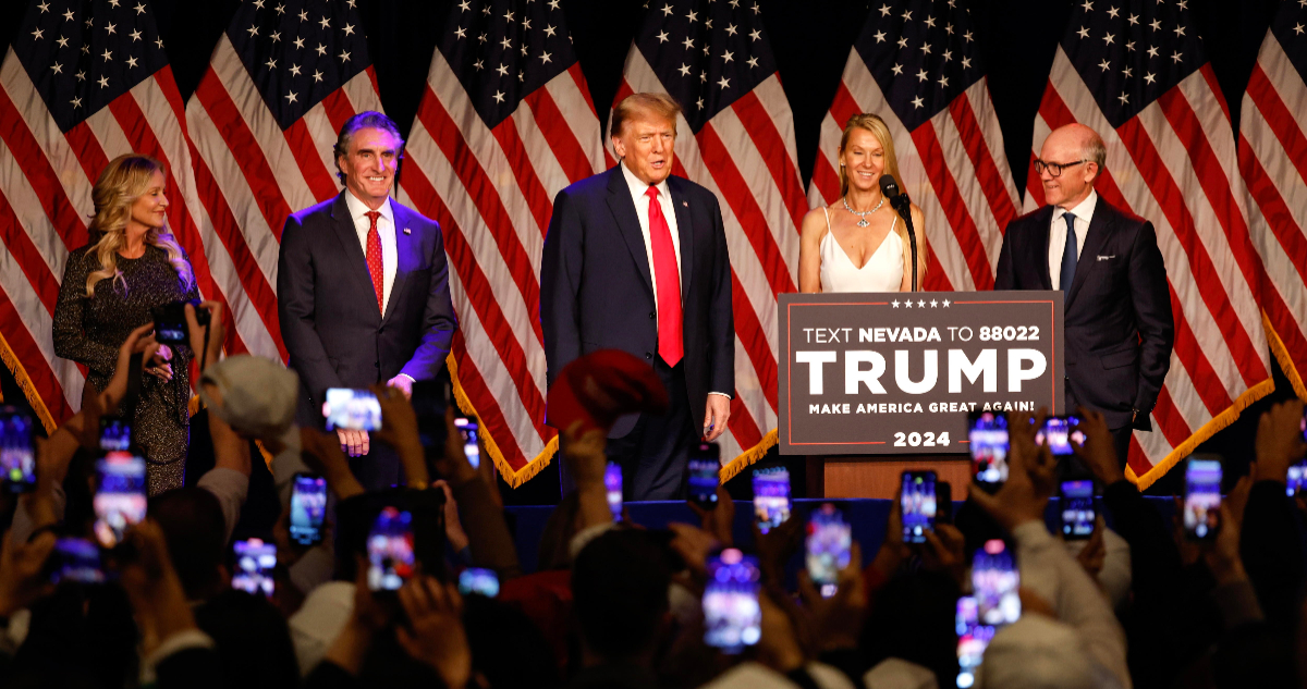 Donald Trump arrasa con el 99% de los votos en Nevada y pavimenta el camino a su reelección