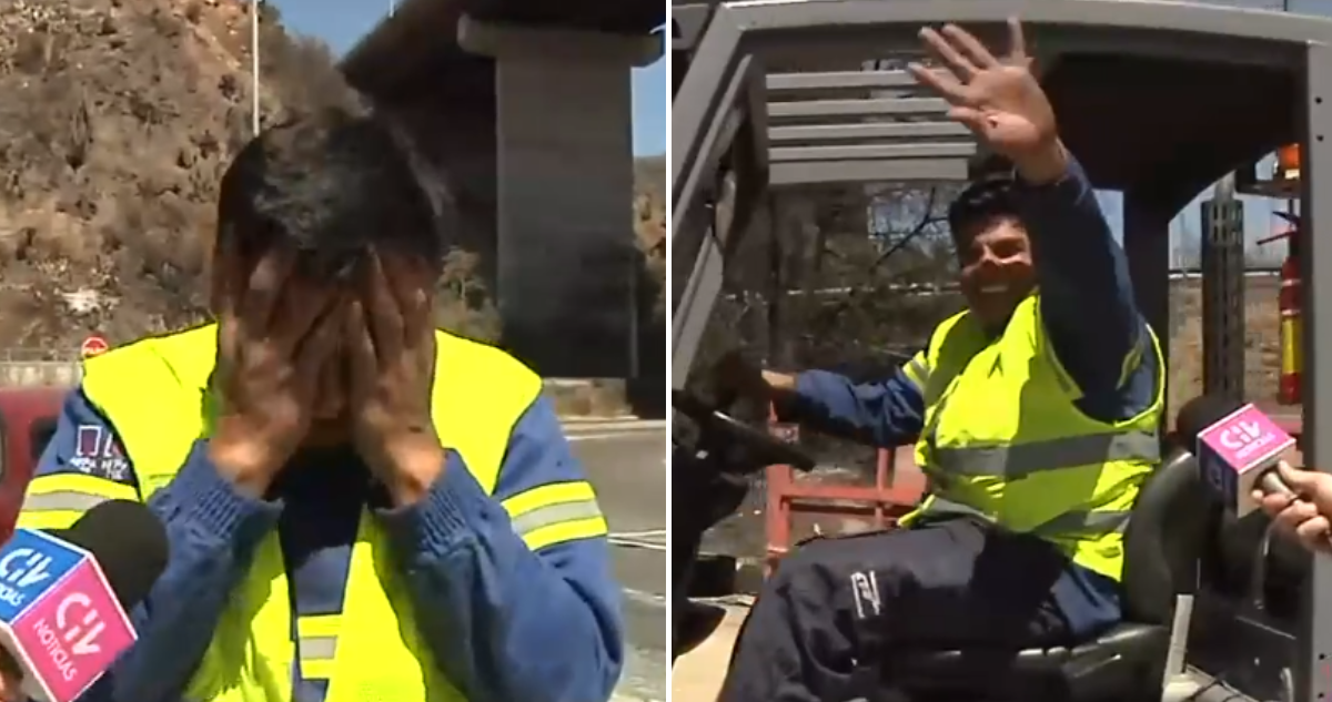 Donan grúa a chatarrero que lo perdió todo en los incendios