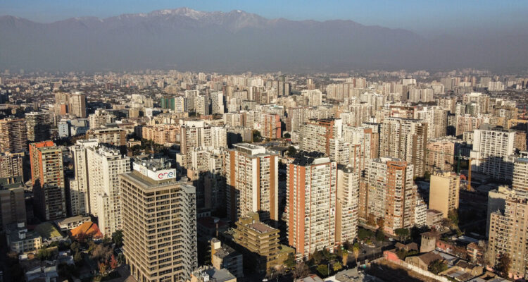 Fotografía aérea de santiago