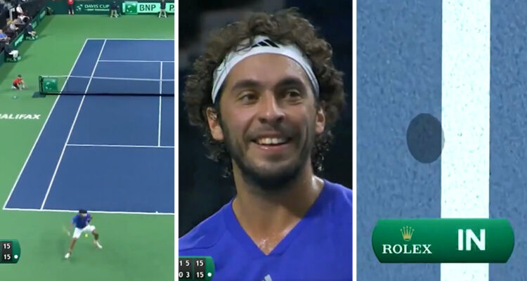 Gonzalo Lama sorprendió en la Copa Davis 2016.